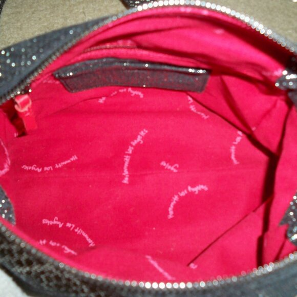 Hammitt Bryant Black Leather Handbag Gunmetal Hardware-EUC!! $495 - Picture 4 of 4